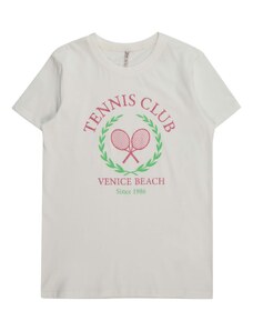 KIDS ONLY T-Krekls 'PALMA' kaļķa / rozā / gandrīz balts