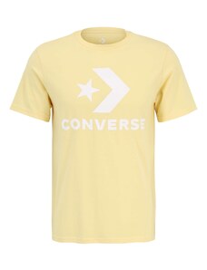 CONVERSE T-Krekls pasteļdzeltens / balts