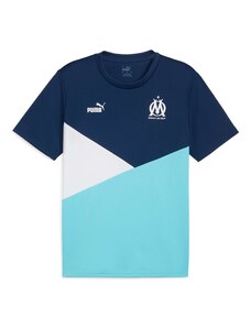 PUMA Sporta krekls 'Olympique de Marseille' jūraszils / debeszils / balts