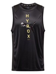 PUMA Sporta krekls 'Hyrox' dzeltens / melns