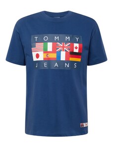Tommy Jeans T-Krekls 'ARCHIVE GAMES' tumši zils / kaļķa / asinssarkans / balts