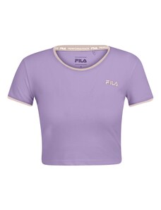 FILA Sporta krekls 'TIVOLI' smilškrāsas / lavandas