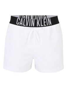 Calvin Klein Swimwear Peldšorti melns / balts