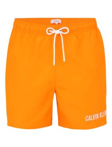 Calvin Klein Swimwear Peldšorti tumši oranžs / balts