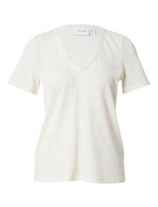 VILA T-Krekls 'NOLINE' krēmkrāsas