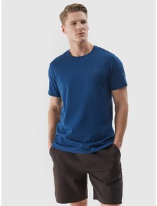 4F Vīriešu t-krekls regular gluds - denim