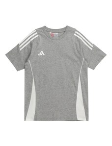 ADIDAS PERFORMANCE Sporta krekls 'TIRO24' pelēks / balts