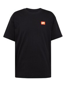 Nike Sportswear T-Krekls dzeltens / sarkans / melns