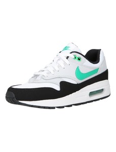 Nike Sportswear Brīvā laika apavi 'Air Max 1' zaļš / melns / balts