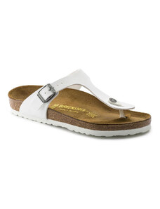 Birkenstock Gizeh Birko-Flor Regular Fit Unisex - Sandales Birkenstock - Balta - 0745531-7.5