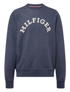 TOMMY HILFIGER Sportisks džemperis tumši zils / balts
