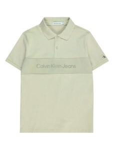 Calvin Klein Jeans T-Krekls pasteļzaļš / tumši zaļš