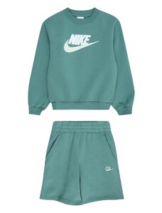 Nike Sportswear Komplekts 'CLUB FLC' zaļš / balts