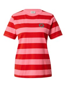 SCOTCH & SODA T-Krekls nefrīta / rozā / sarkans