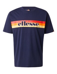 ELLESSE T-Krekls 'Driletto' tumši zils / oranžs / gaiši sarkans / balts