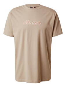 ELLESSE T-Krekls 'Marlo' cementpelēks / gaiši brūns / rožkrāsas / balts