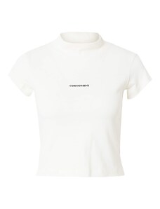 CONVERSE T-Krekls 'WORDMARK' ziloņkaula krāsas / melns