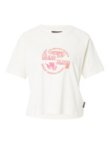 NAPAPIJRI T-Krekls 'S-ABERDEEN' rozā / rozīgs / balts