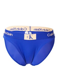 Calvin Klein Swimwear Bikini apakšdaļa bēšs / zils
