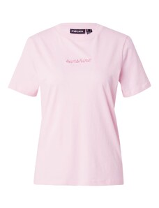 PIECES T-Krekls 'KAYLEE' rožkrāsas / gaiši rozā