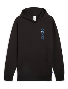 PUMA Sportisks džemperis 'PUMA X PLAYSTATION' zils / rožkrāsas / melns / balts