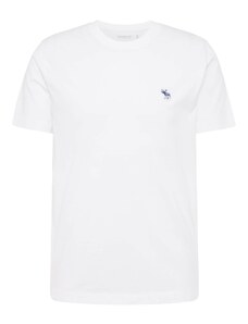 Abercrombie & Fitch T-Krekls tumši zils / balts