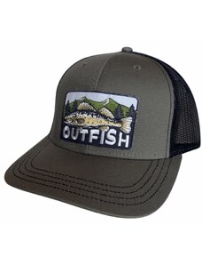 Outfish Baseball cap sonic olive black