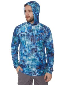 Outfish FHM Hoodie Mark Print Blue