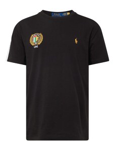 Polo Ralph Lauren T-Krekls dzeltens / nefrīta / melns / balts