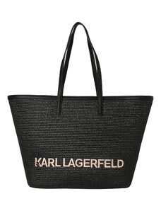 Karl Lagerfeld "Shopper" tipa soma 'ESSENTIAL' bēšs / melns