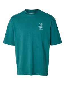 SELECTED HOMME T-Krekls 'CORBY' degvielas krāsas / pasteļzaļš