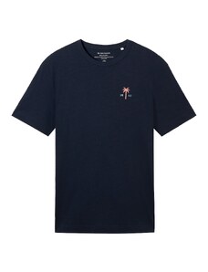 TOM TAILOR T-Krekls tumši zils / piparmētru / laša / balts