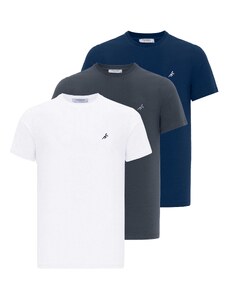 Moxx Paris T-Krekls jūraszils / tumši zils / balts