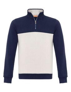 Cool Hill Sportisks džemperis tumši zils / olas čaumalas