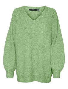 VERO MODA Džemperis 'LEAF' pasteļzaļš