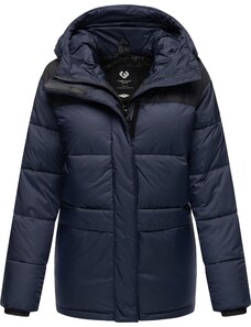 Ragwear Ziemas jaka 'Wikesh' tumši zils / melns