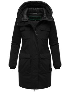 NAVAHOO Ziemas parka 'Eissturm 14' pelēks / melns