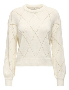 ONLY Džemperis 'ONLGeenas' vilnbalts