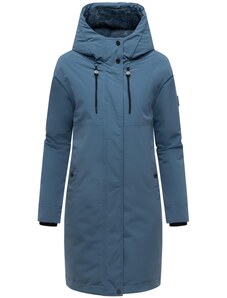 NAVAHOO Ziemas mētelis 'Hageltanz 14' safīra