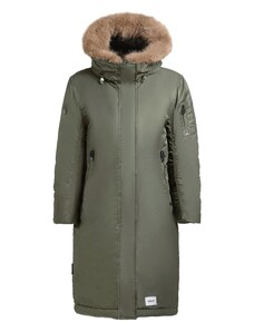 khujo Ziemas mētelis 'Oliva' zaļš