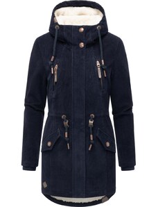 Ragwear Ziemas parka 'Ellsie Cordy' tumši zils