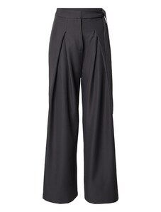 ABOUT YOU Buktētas bikses 'Palmer' tumši pelēks