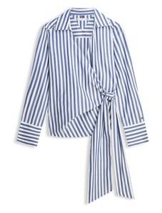 TOMMY HILFIGER Blūze jūraszils / balts