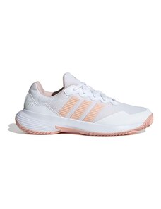 ADIDAS PERFORMANCE Sporta apavi 'GameCourt 2' oranžs / balts