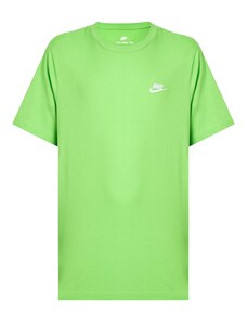 Nike Sportswear T-Krekls 'CLUB' gaiši zaļš / balts