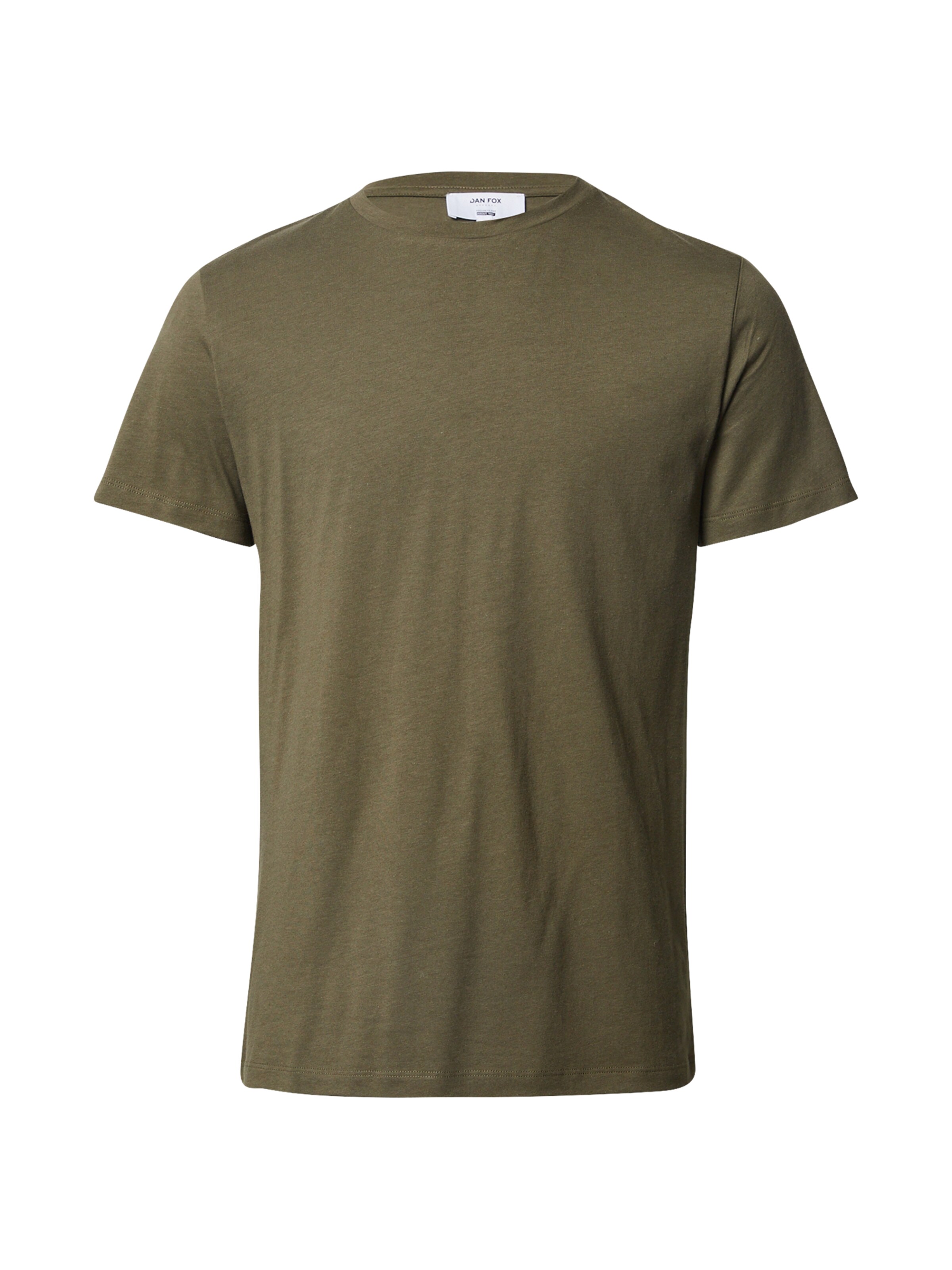 DAN FOX APPAREL T-Krekls 'Piet' haki