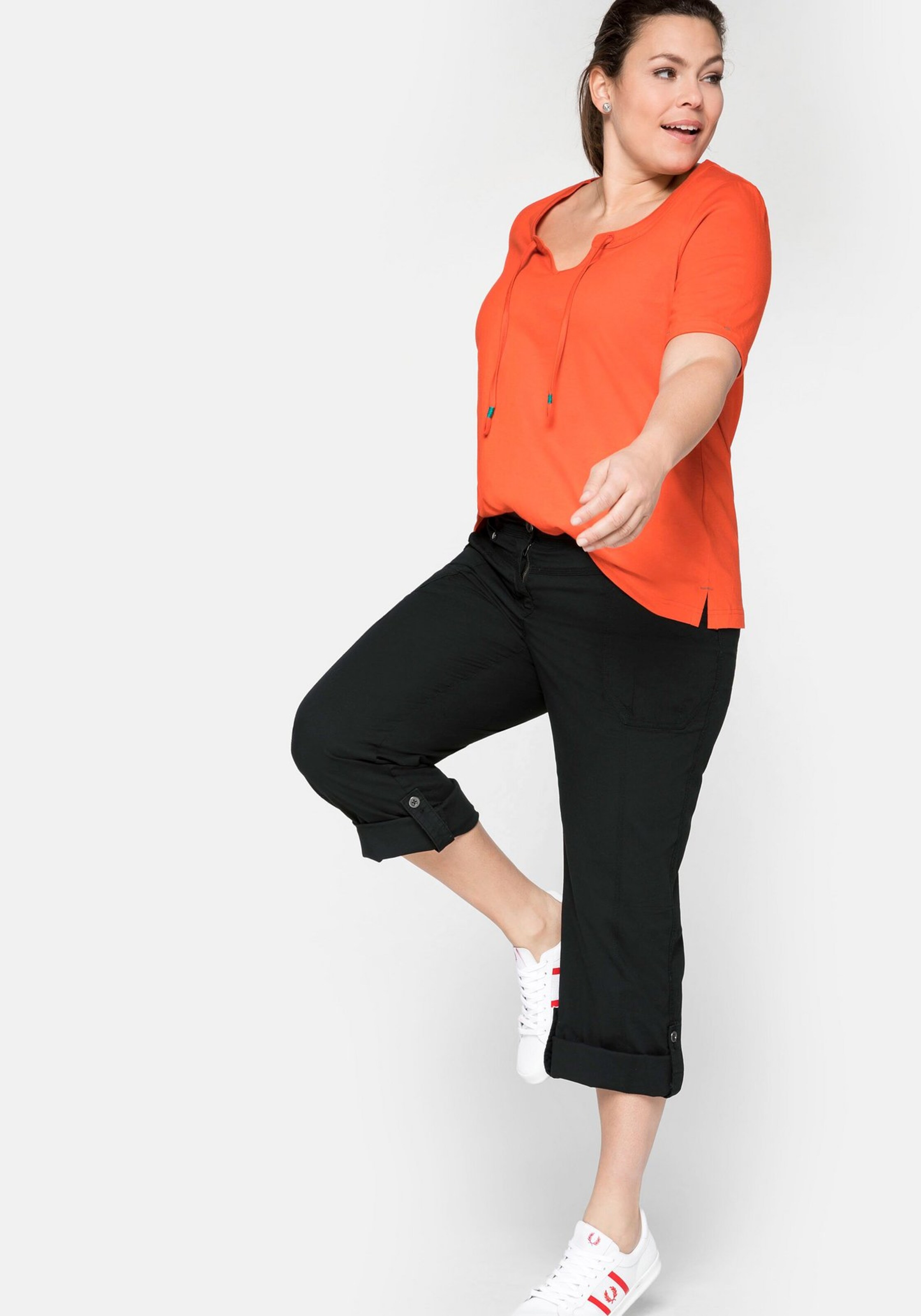 SHEEGO Kargo bikses melns