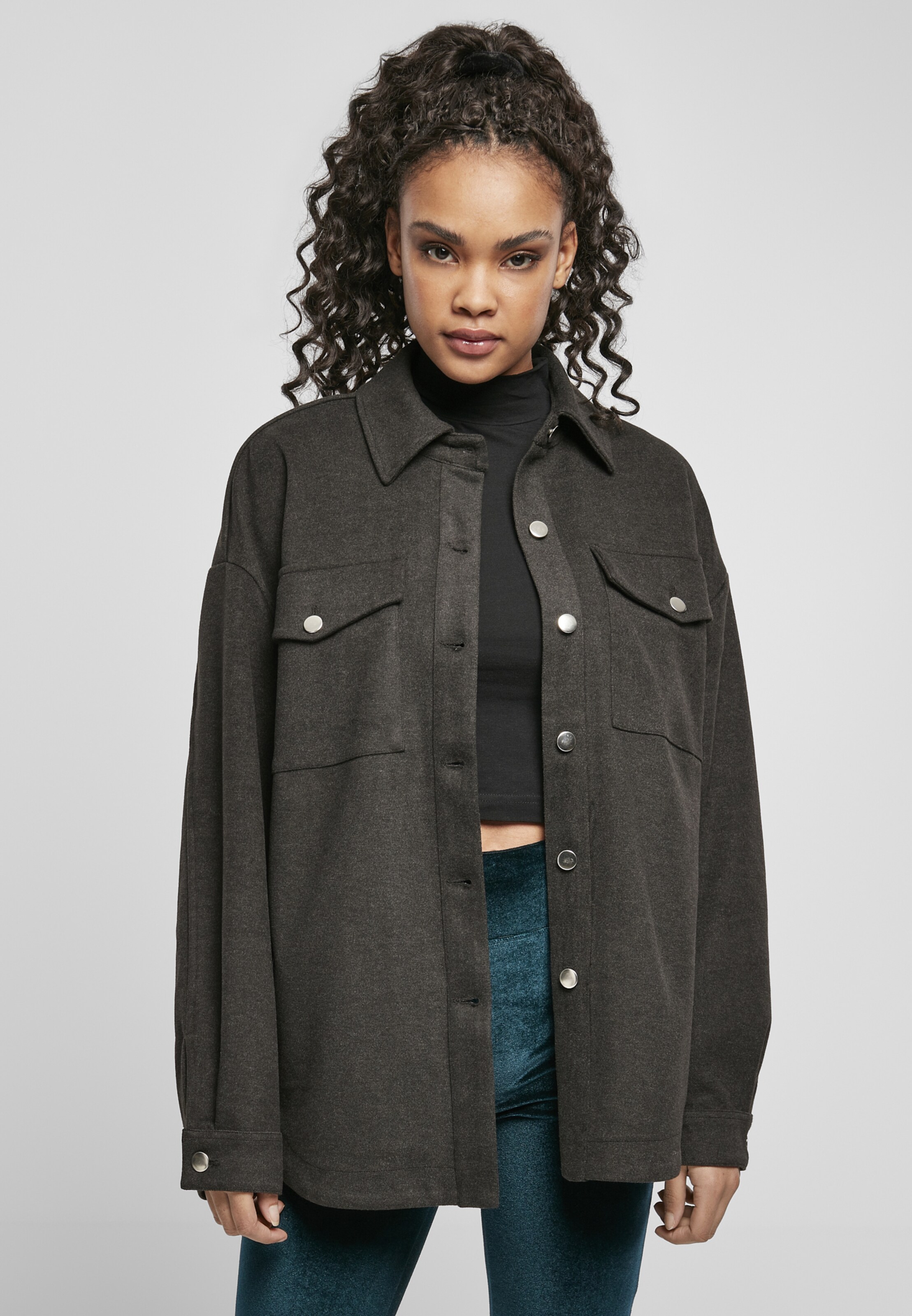 Urban Classics Blūze antracīta