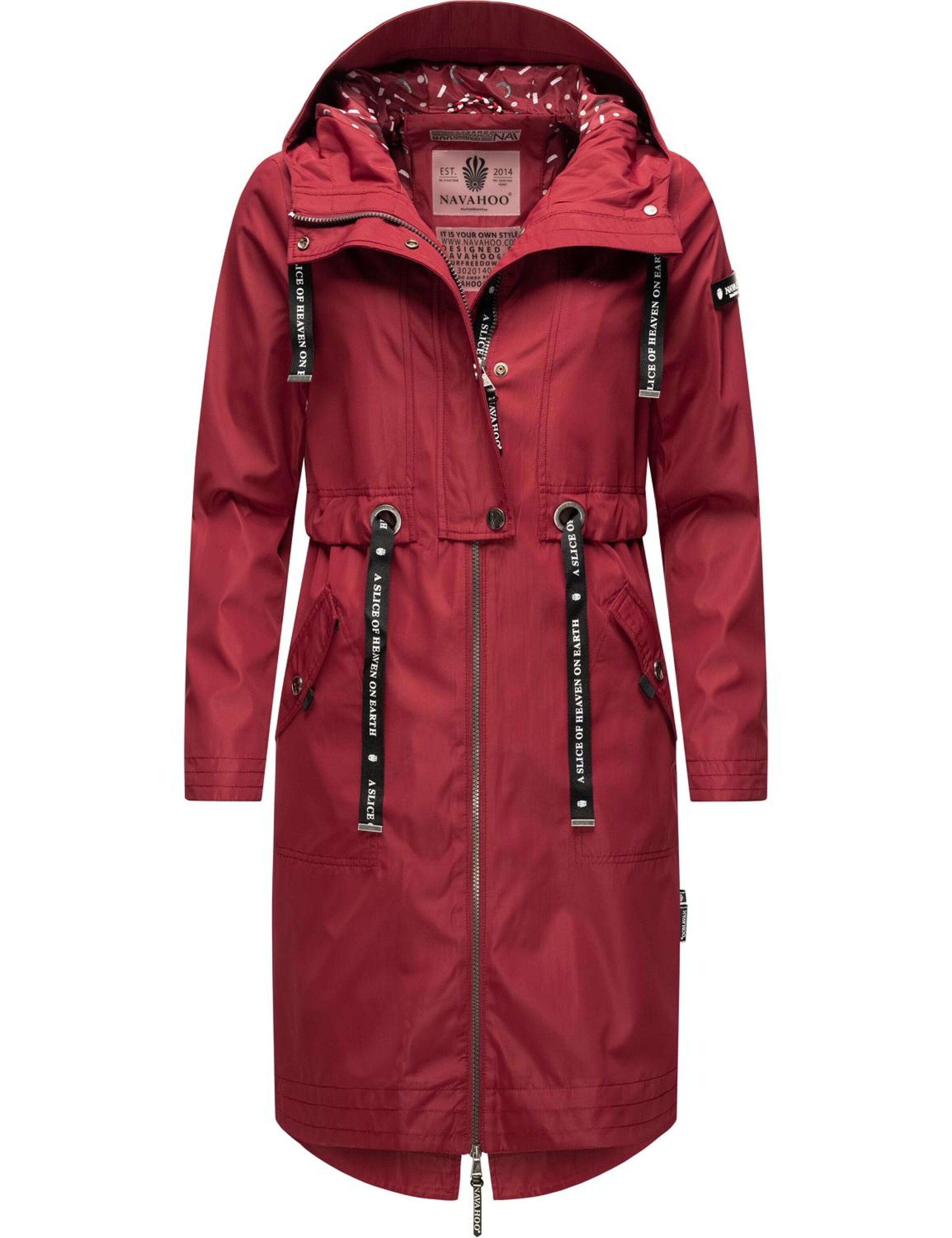 NAVAHOO Starpsezonu parka ' Josinaa ' tumši sarkans