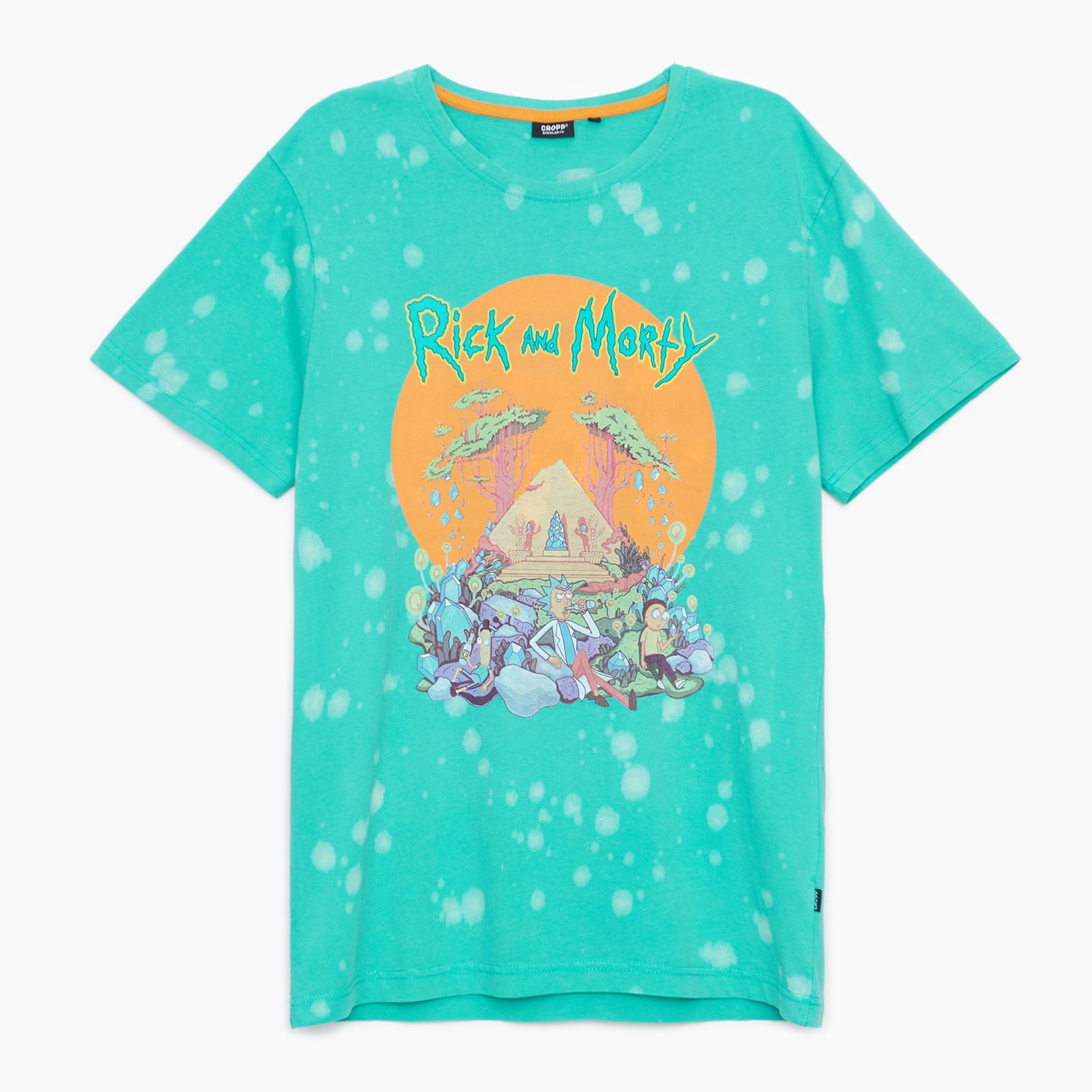 rick and morty t shirt cropp